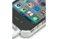 Чехол кожаный Melkco Snap для Apple Iphone 4/4S белый фото 3