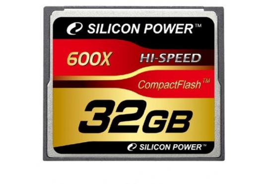 Карта памяти CompactFlash 32 Gb Silicon Power 600х фото 1
