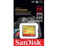 Карта памяти CompactFlash 64 Gb Sandisk Extreme 120Mb/s фото 1