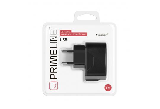 СЗУ USB, 1A, черный, Prime Line фото 1
