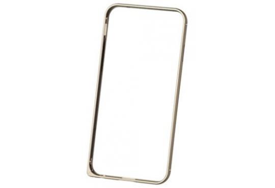 Тонкий металлический бампер Deppa для iPhone 6 / 6s золотой фото 1