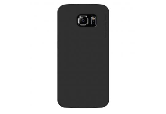 Чехол накладка Deppa Sky Case c пленкой для Samsung Galaxy S6 черный фото 1