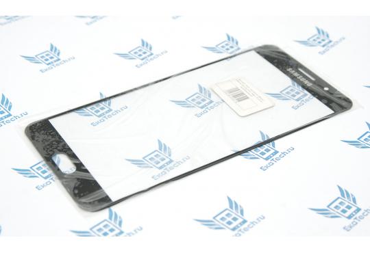 Стекло для дисплея Samsung Galaxy A710F / Galaxy A7 (2016) черное фото 1