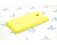 Задняя крышка Nokia Lumia 530 (RM-1019) желтого цвета фото 1