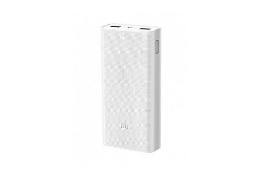 Портативное зарядное oem Xiaomi Mi Power Bank 2С (PLM06ZM) белое 20000mah фото 1