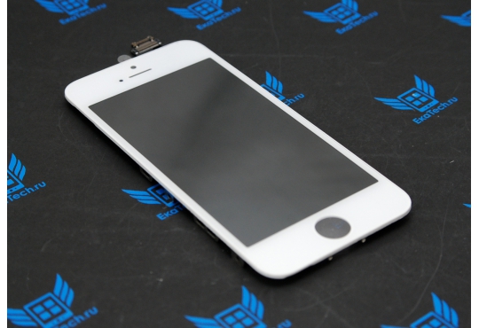 Дисплей в сборе с тачскрином для Apple iPhone 5 (JDF/Hancai) белый фото 1