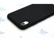 Чехол силиконовый Pack Matt для Apple iPhone XR черный, матовый фото 1