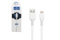 Дата-кабель Hoco X20 Flash USB / Lightning 1м для Apple iPhone белый фото 1