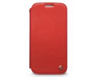 Чехол кожаный Zenus Prestige Minimal Diary для Samsung Galaxy S4 i9500 красный фото 1