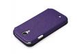 Чехол кожаный Zenus Prestige Minimal Diary для Samsung Galaxy S4 i9500 фиолетовый фото 6