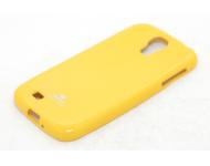 Чехол гелиевый Mercury Jelly для Samsung Galaxy S4 i9500 желтый фото 1