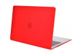 Чехол HelisTags Hardcase для Macbook Pro 13.3 (2016-2018) с Touch Bar A1708, A1706, матовый красный фото 1