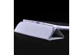 Красивый чехол для планшета из прочного материала Чехол Smart cover для Samsung Galaxy tab 8.9 P7300 серый