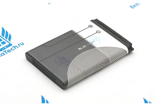 Аккумулятор BL-5C / BL-5CA для Nokia 1100 / 2600 / 3100 / 6230 / 6600 / 6630 / Fly BL3208 / BL3901 / фото 1