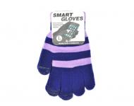 Перчатки сенсорные Beewin (Smart Gloves) BW-34 L для экранов синие, акрил фото 1