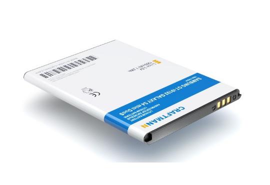 Аккумулятор Craftmann для Samsung Galaxy S4 Mini i9192 / i9190 / i9195 Li-ion (EB-B500AE) 1900mAh фото 1