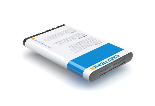 Аккумулятор Craftmann BL-5CT для Nokia 5220 / 6303 1050mAh фото 1