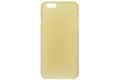 Тонкая накладка Deppa для iPhone 6 / 6s с пленкой золотая фото 2