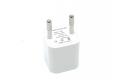 Сетевое зарядное устройство 1А (кубик) для Apple iPhone белое фото 1