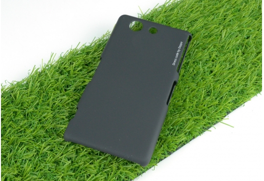 Чехол пластиковый тонкий Deppa Air Case для Sony Xperia Z4 Compact черный фото 1