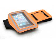 Спортивный чехол на руку ArmBand для Apple iPhone 4s оранжевый фото 1