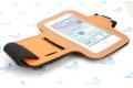 Спортивный чехол на руку ArmBand для Apple iPhone 6 / 6S оранжевый фото 3