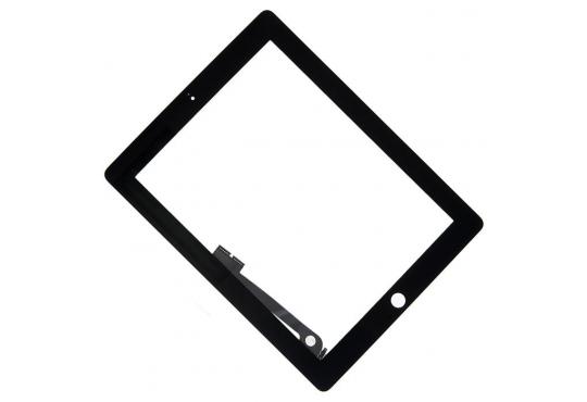 Тачскрин (сенсорное стекло) для iPad 4 / iPad 3 / iPad New с кнопкой Home черное фото 1