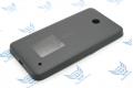 Фирменная задняя крышка oem АКБ (панель аккумулятора) Nokia Lumia 630 черная фото 1