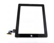 Тачскрин (сенсорное стекло) для iPad 2 / A1395 / A1396 / A1397 (с кнопкой Home) черный фото 1