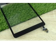 Тачскрин (сенсорное стекло) для iPad Mini \ Mini 2 (с коннектором, IC) черный фото 1