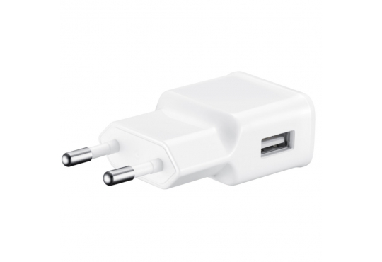 Сетевое зарядное устройство для телефонов Samsung USB 2A белое фото 1