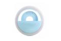 Светодиодное кольцо для селфи LIGH-SELFIE голубое фото 1