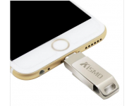 Флешка Kismo для Apple iPhone \ iPad \ iPod 32Gb серебристая фото 1