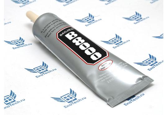 Клей для приклеивания тачскринов B-8000 60ml (прозрачный) фото 1