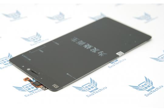 Дисплей Xiaomi Mi4i в сборе с тачскрином черный фото 1