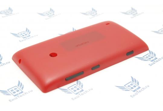 Задняя крышка Nokia Lumia 520 (RM-914) красного цвета фото 1