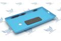 Задняя крышка Nokia Lumia 520 (RM-914) синего цвета фото 4
