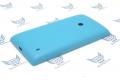 Задняя крышка Nokia Lumia 520 (RM-914) синего цвета фото 2
