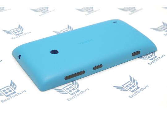 Задняя крышка Nokia Lumia 520 (RM-914) синего цвета фото 1
