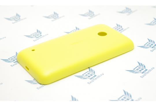 Задняя крышка Nokia Lumia 530 (RM-1019) желтого цвета фото 1