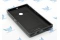 Задняя крышка oem фирменная Nokia Lumia 532 (RM-1031 / RM-1032 / RM-1034) с клавишами черная фото 1