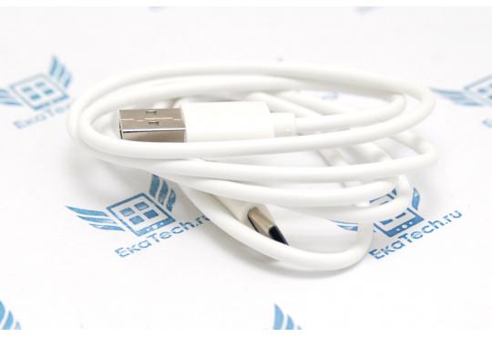 Кабель PosPack USB Type-C, 1m, белый фото 1