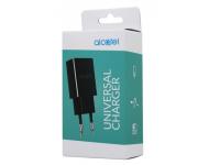 Сетевое зарядное устройство Alcatel One Touch QC10 (QuickCharge) 2A c кабелем USB Type-C черное фото 1