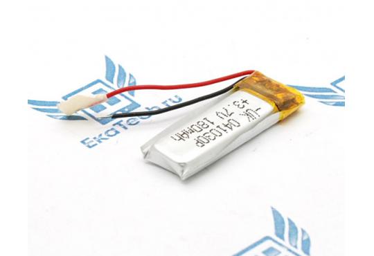 Аккумулятор Li-Pol универсальный 4x10x30мм (3.7v) 180mah фото 1