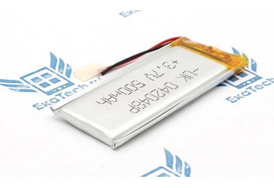 Аккумулятор Li-Pol универсальный 4x20x48мм (3.7v) 500mAh фото 1