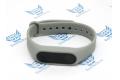 Ремешок Helistags для Xiaomi Mi Band 2 серый фото 4