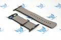 Ремешок для Apple Watch 1/2/3 42мм, 4 поколение 44мм, нейлоновый черный фото 3