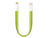 Кабель Deppa с магнитным фиксатором MicroUSB 20см зеленый (арт.72161) фото 1