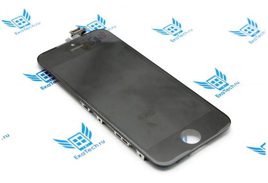 Дисплей в сборе с тачскрином для Apple iPhone 5 (JDF/Hancai) черный фото 1