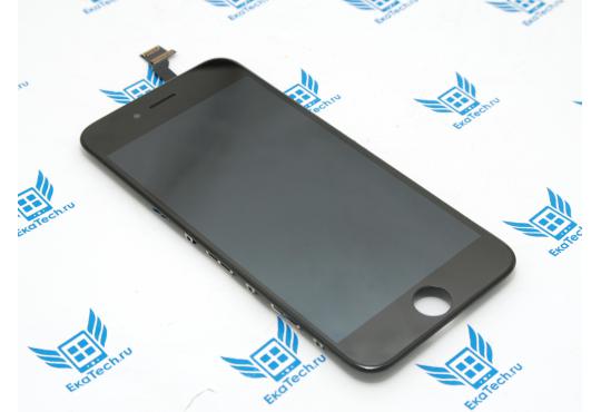 Дисплей в сборе с тачскрином для Apple iPhone 6 (JDF) черный фото 1